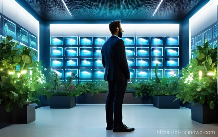 개인정보 자기주권과 소셜 미디어 - **Prompt:** A powerful, metaphorical image illustrating the dilemma of online terms and conditions a...