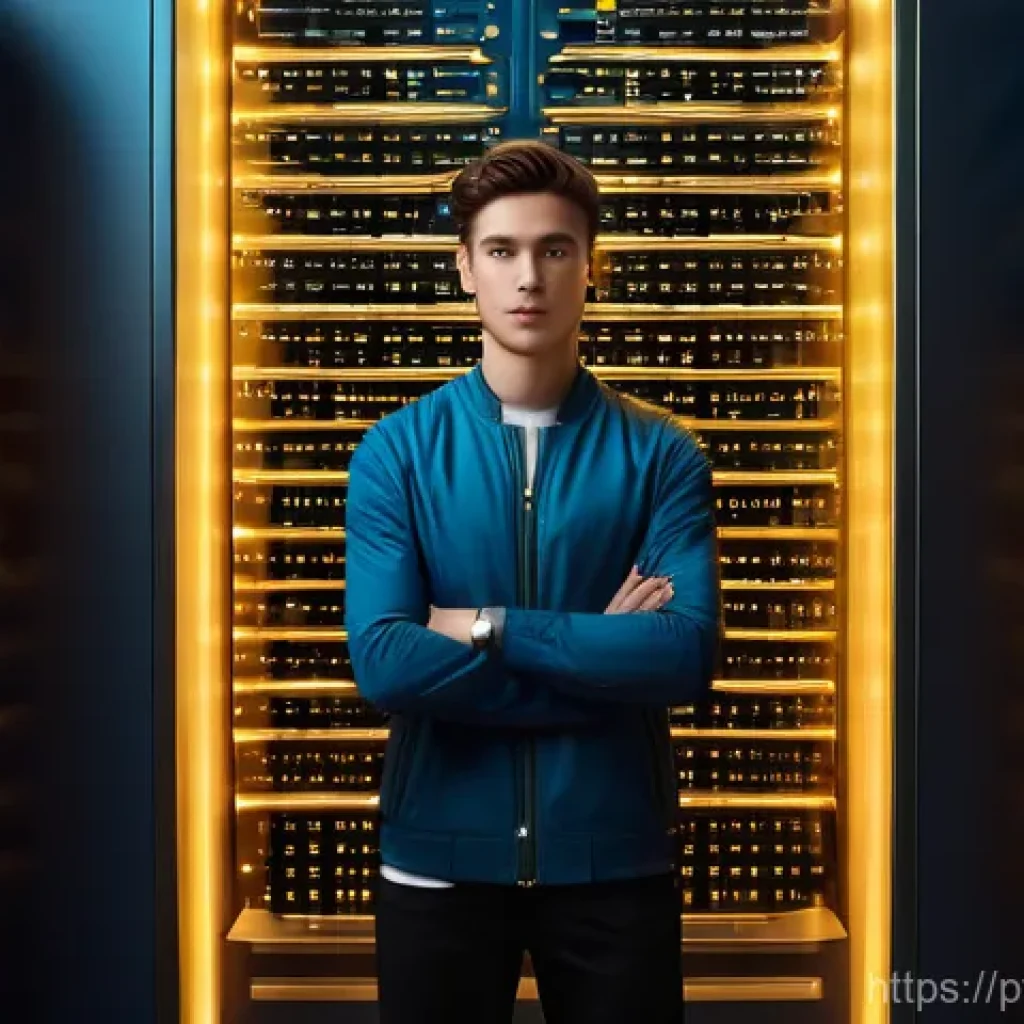 개인정보 자기주권을 위한 데이터 보호 법안 - **Prompt 1: The Digital Treasure Keeper**
    A confident young adult (18-25 years old), with a frie...