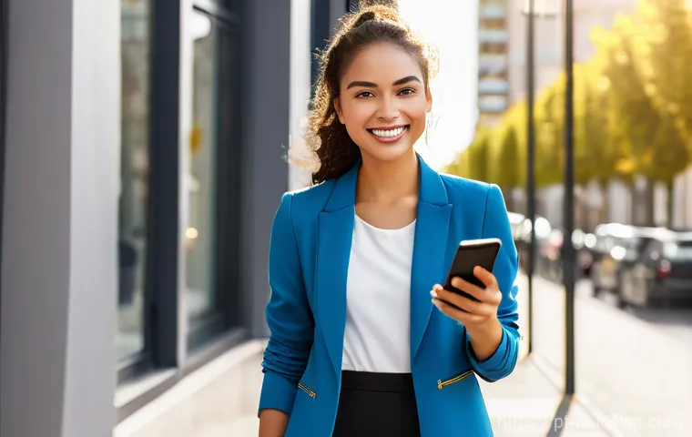 개인정보 자기주권의 경제적 가치 - **Prompt: The Unseen Value of Digital Footprints**
    A thoughtful young woman, dressed in a stylis...