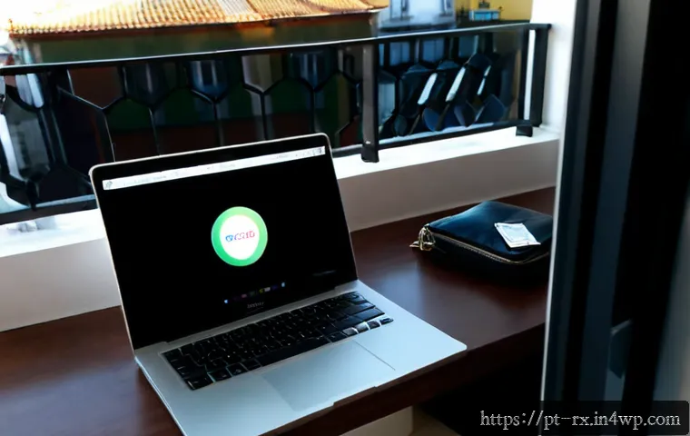 Home 17 개인정보 자기주권과 기업의 책임 - Photorealistic modern Lisbon apartment workspace, a Portuguese professional calmly reviewing privacy...